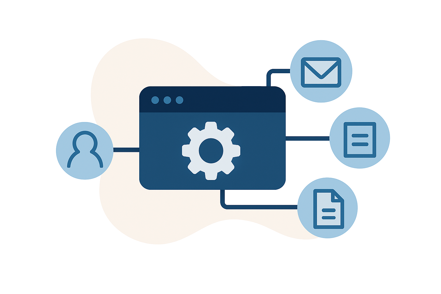 venue software integration dashboard showing connections with scheduling, accounting, and staffing tools